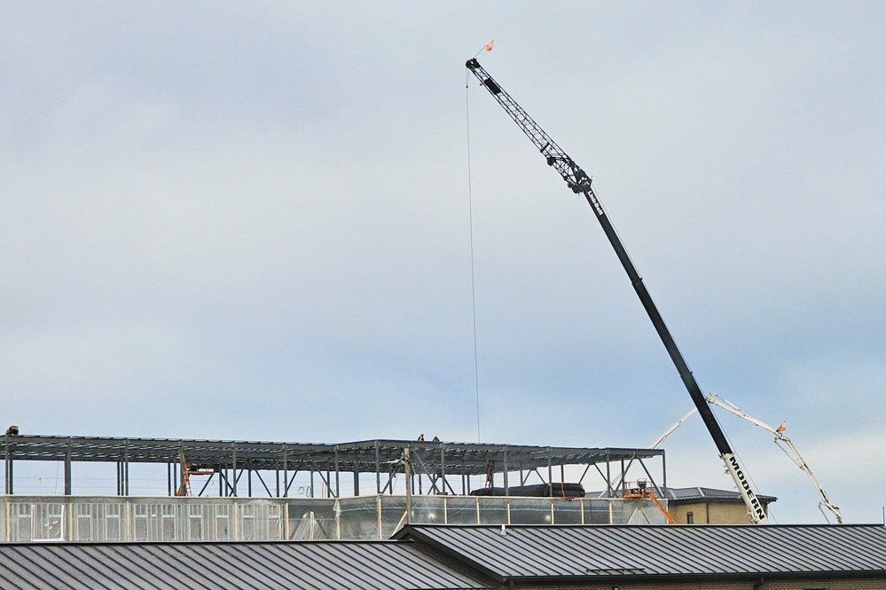 Fort McCoy’s East Barracks Project starts 2025 with continued progression