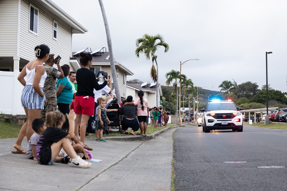 Getting Into The Holiday Spirit!: PMO Hosts Santa Parade Across MCBH