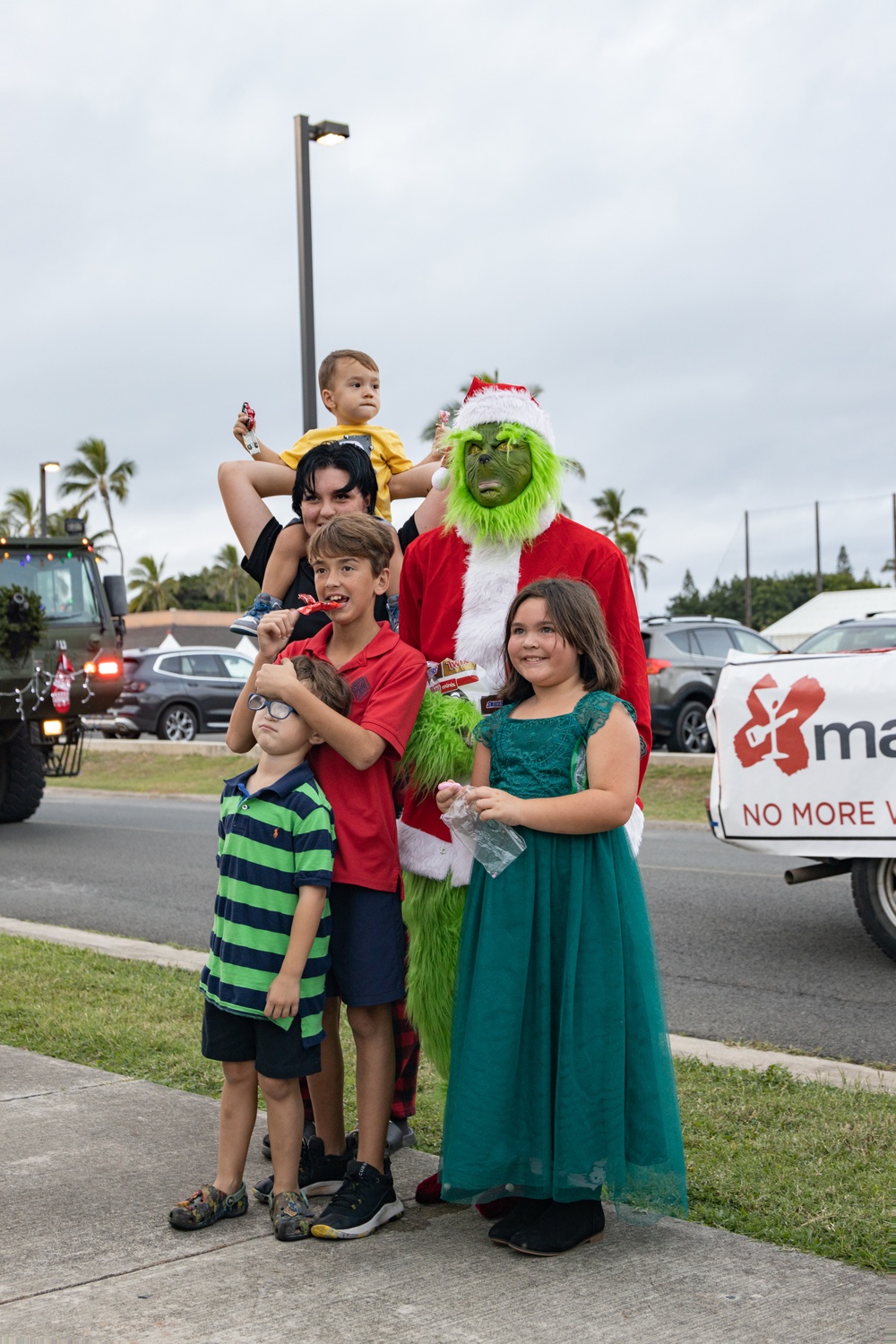 Getting Into The Holiday Spirit!: PMO Hosts Santa Parade Across MCBH