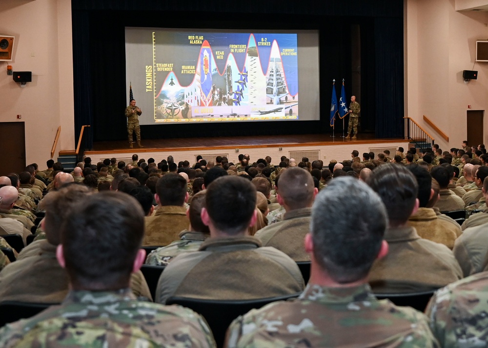 AMC Commander visits McConnell AFB, emphasizes Readiness for Great Power Competition