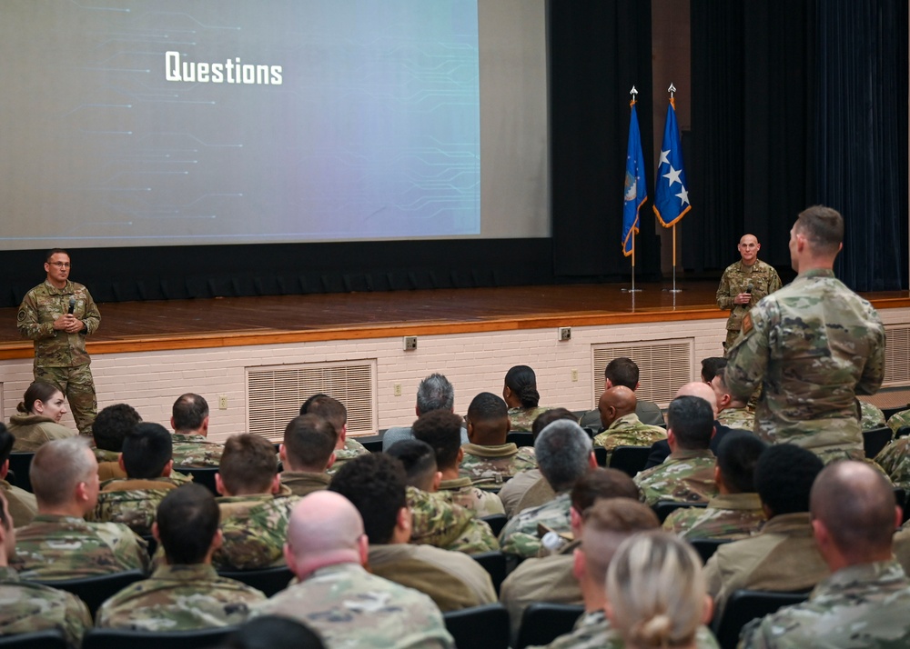 AMC Commander visits McConnell AFB, emphasizes Readiness for Great Power Competition