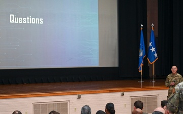 AMC Commander visits McConnell AFB, emphasizes Readiness for Great Power Competition