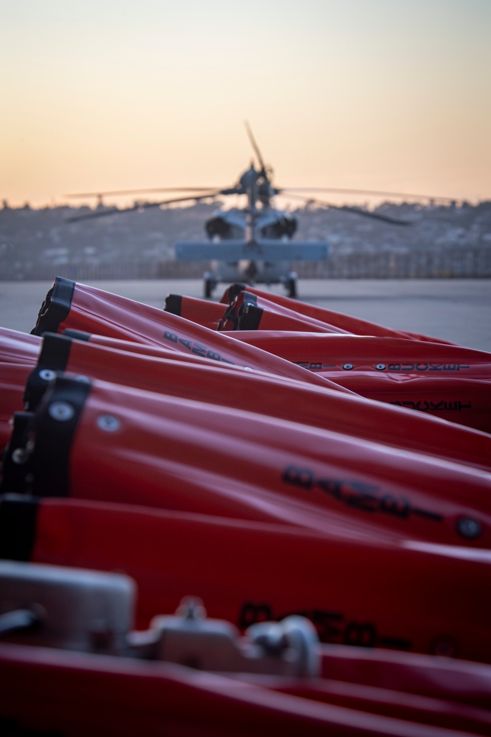 HSC-3 Sailors prepare to support firefighting efforts in Los Angeles