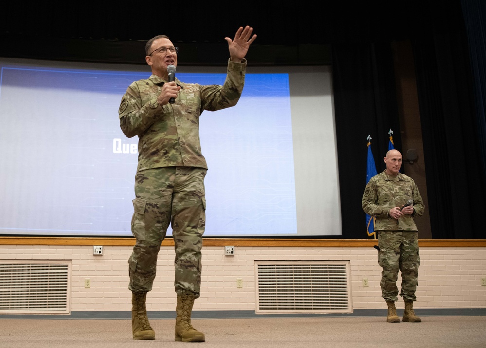 AMC Commander visits McConnell AFB, emphasizes Readiness for Great Power Competition