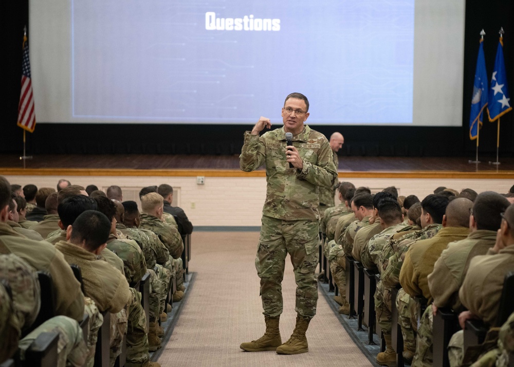 AMC Commander visits McConnell AFB, emphasizes Readiness for Great Power Competition