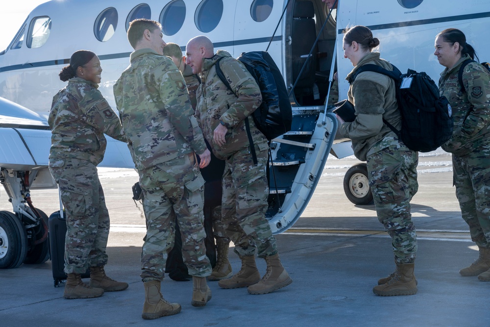 AMC Commander visits McConnell AFB, emphasizes Readiness for Great Power Competition