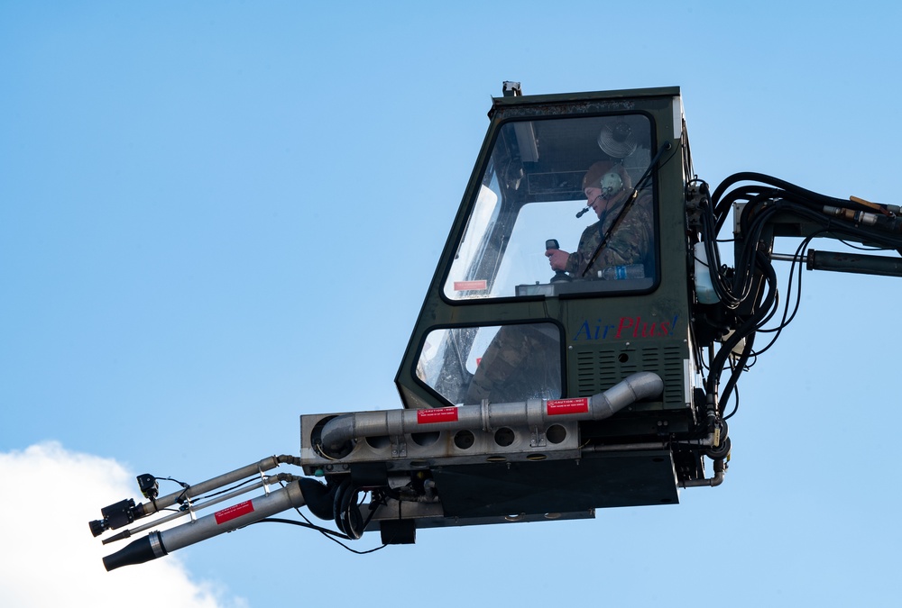 Team Dover conducts snow removal after Winter Storm Blair