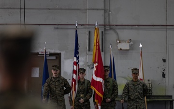 VMGR-252 change of command ceremony