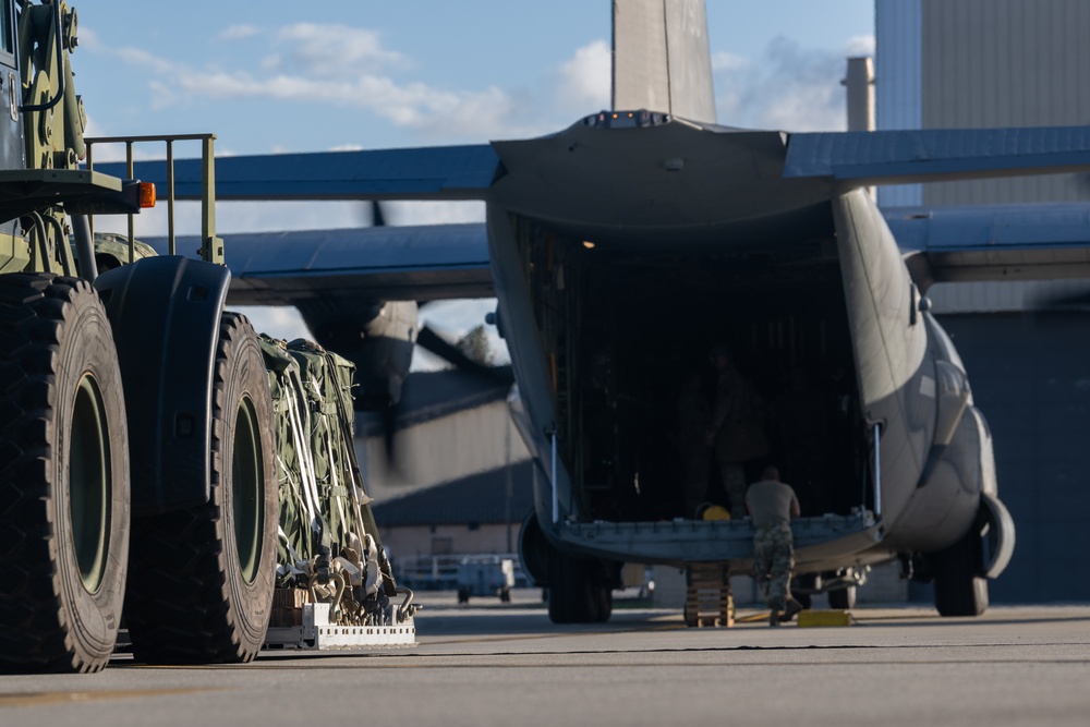 347th Operational Support Squadron conducts airdrop training