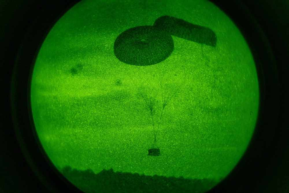 347th Operational Support Squadron conducts airdrop training