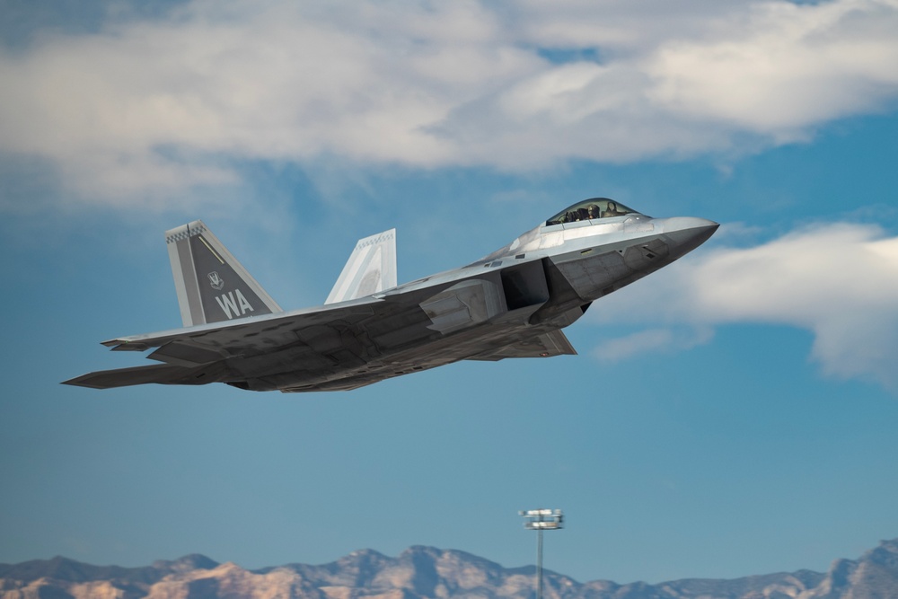 Nellis AFB Take offs Jan 2025