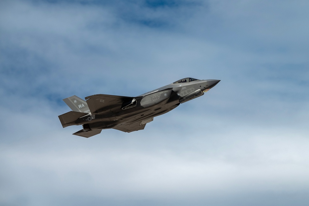 Nellis AFB Take offs Jan 2025