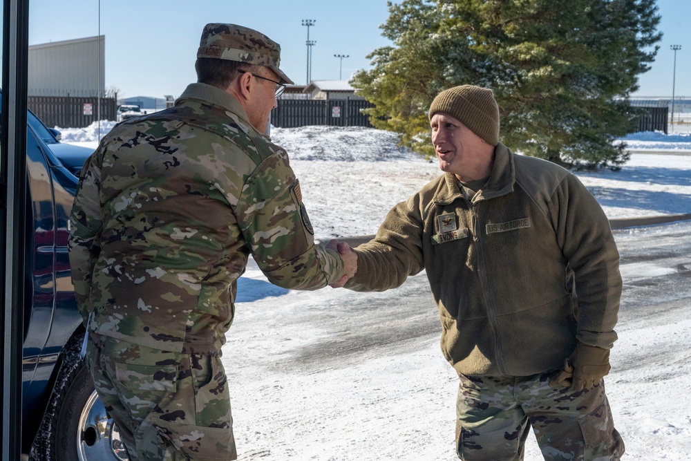 AMC Commander visits McConnell AFB, emphasizes Readiness for Great Power Competition