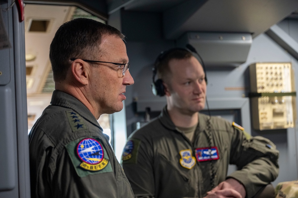 AMC Commander visits McConnell AFB, emphasizes Readiness for Great Power Competition