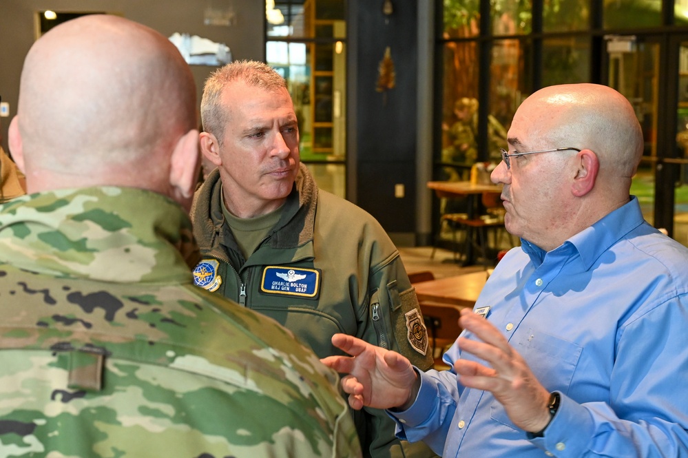 Fairchild AFB hosts 18th AF leadership during immersion visit