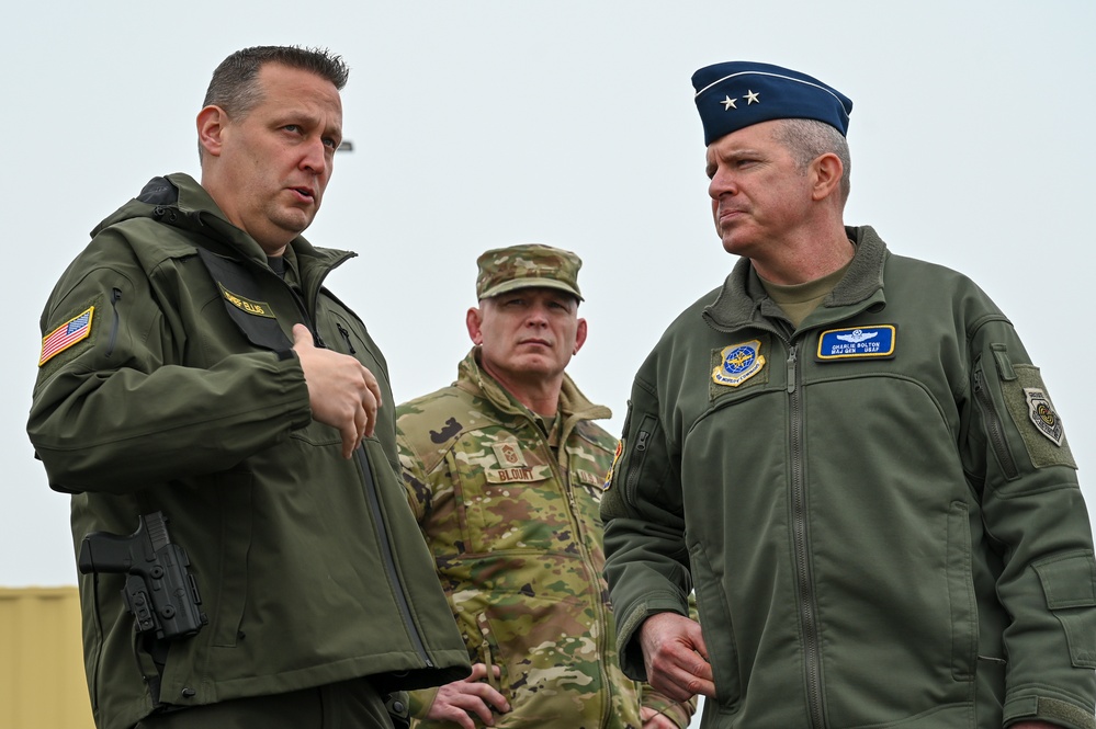 Fairchild AFB hosts 18th AF leadership during immersion visit