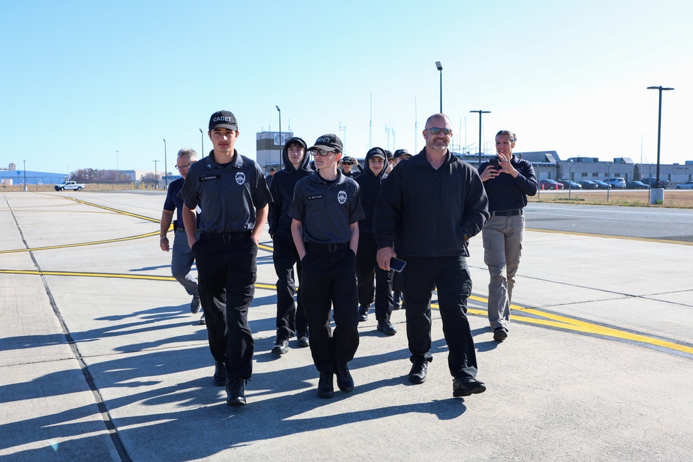 Public Safety Cadets Base Tour