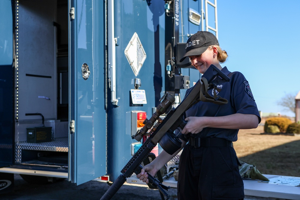 Public Safety Cadets Base Tour