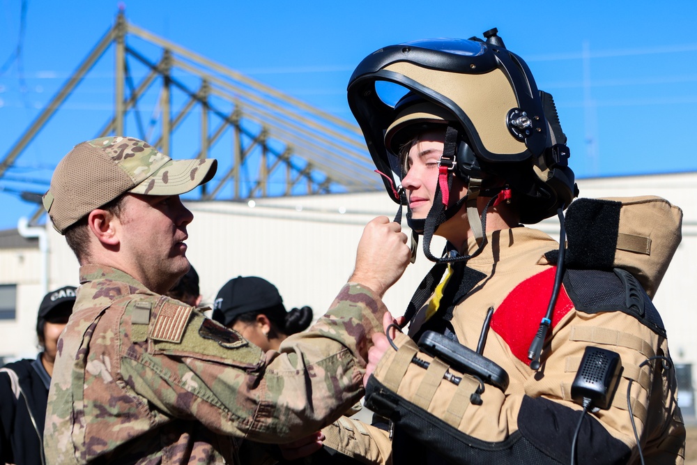 Public Safety Cadets Base Tour