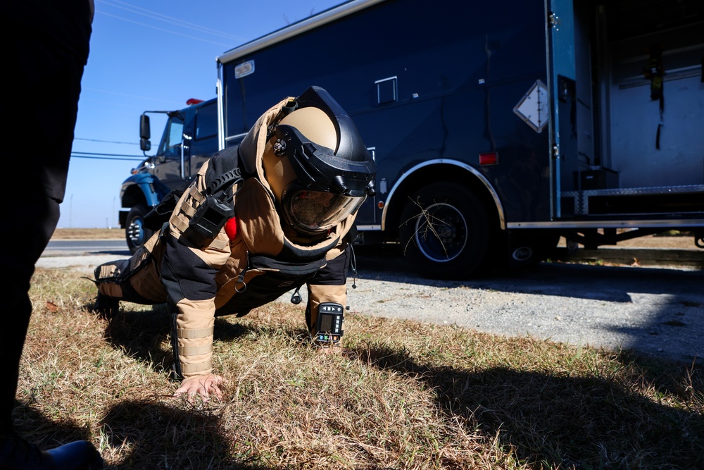 Public Safety Cadets Base Tour