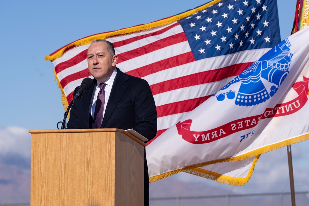 Fort Bliss Gate Renamed to Honor Former Congressman Reyes