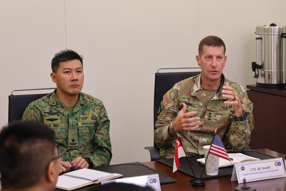 Singapore Army and US Army Talks Vital to Growing Partnership