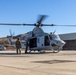 USMC Helicopters Prepare to Provide Firefighting Support