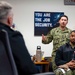 Adm. Jim Waters, Commander, Navy Recruiting Command visits Navy Recruiting Station Dezavala