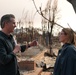 FEMA Administrator and California Govenor Survey Los Angeles County Wildfire Damage