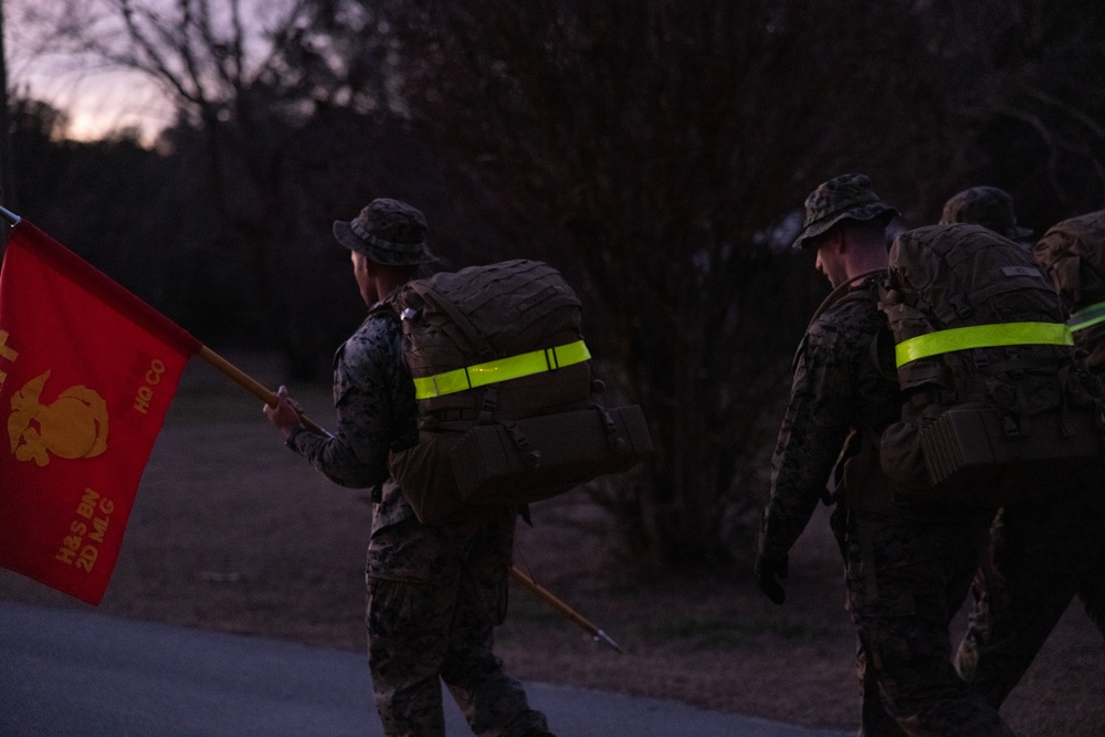 Headquarters and Service Company Hike