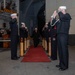 SECRETARY OF THE NAVY VISITS USS GEORGE H. W. BUSH