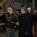 SECRETARY OF THE NAVY VISITS USS GEORGE H. W. BUSH