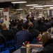 Secretary of the Navy visits USS George H.W. Bush (CVN 77)