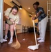 Emory S. Land Sailors Volunteer at Teen Challenge