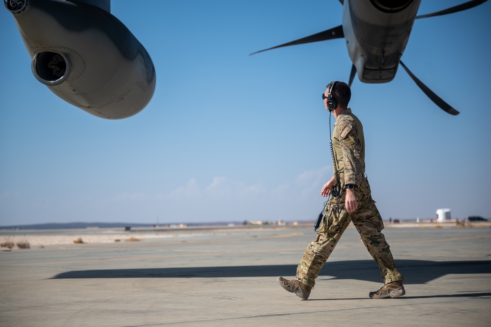 Combat airdrops over U.S. CENTCOM