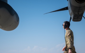 Combat airdrops over U.S. CENTCOM