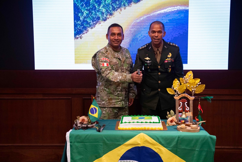 Brazilian army Col. Sergio Reis Matos builds the future of U.S., Brazil defense cooperation