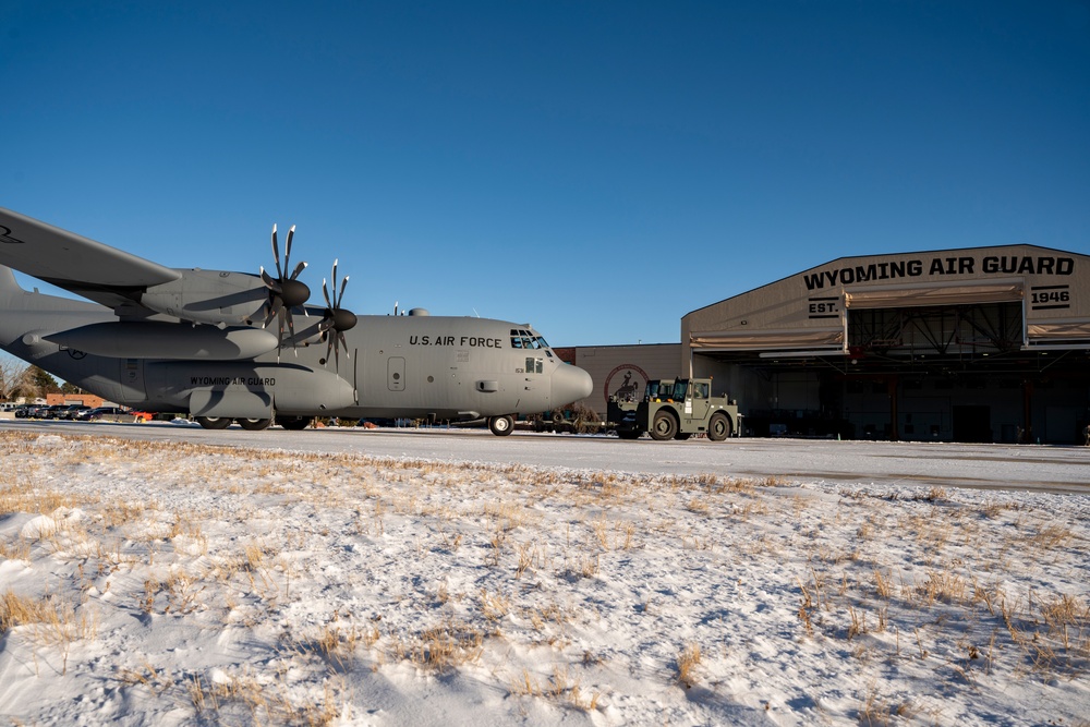 Wyoming National Guard activates C-130s to fight LA wildfires