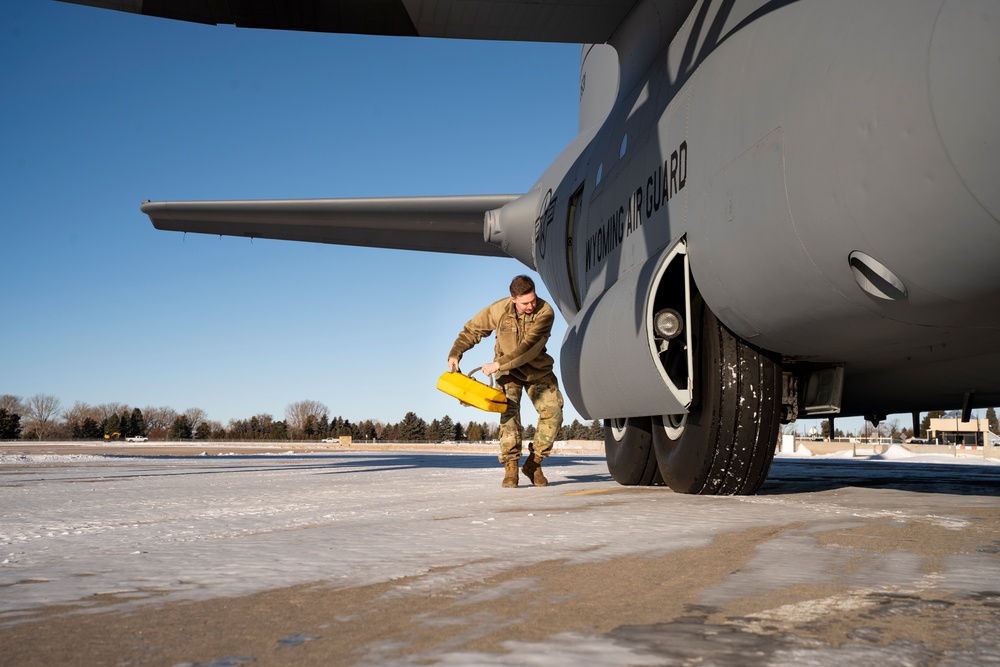 Wyoming National Guard activates C-130s to fight LA wildfires