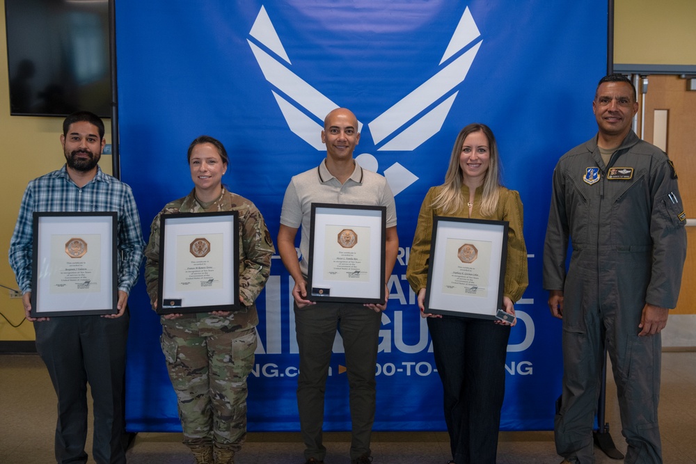 Wing Staff Agency Award Ceremony