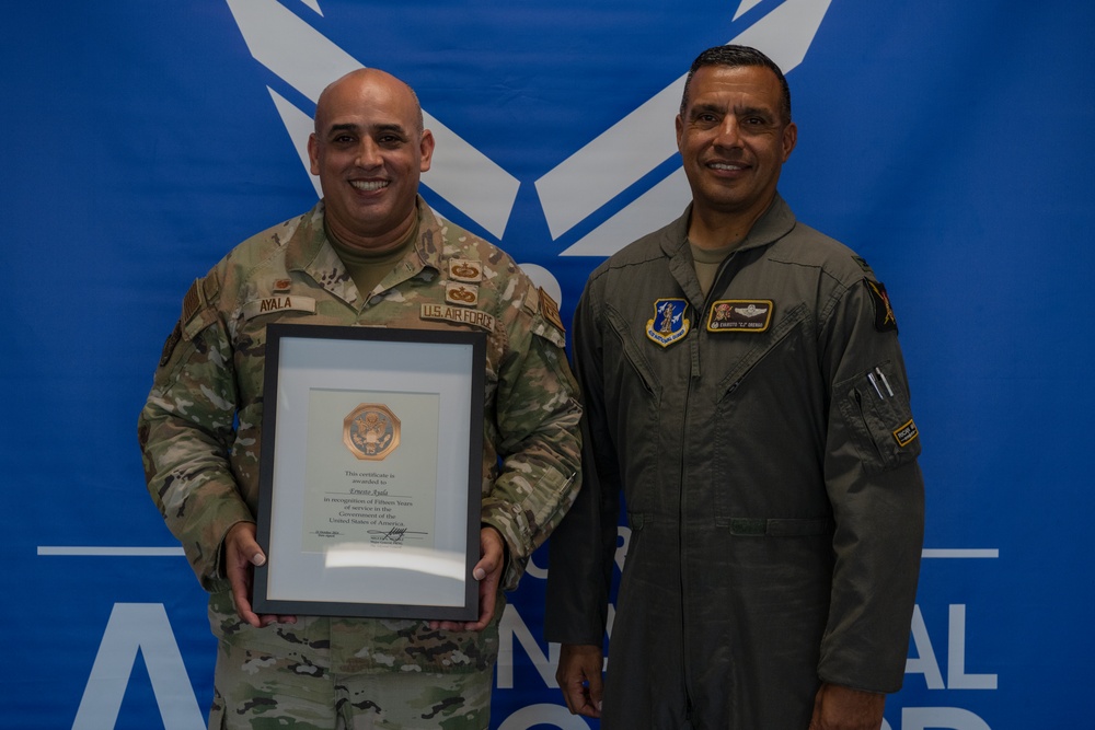 Wing Staff Agency Award Ceremony