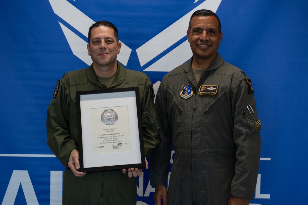 Wing Staff Agency Award Ceremony