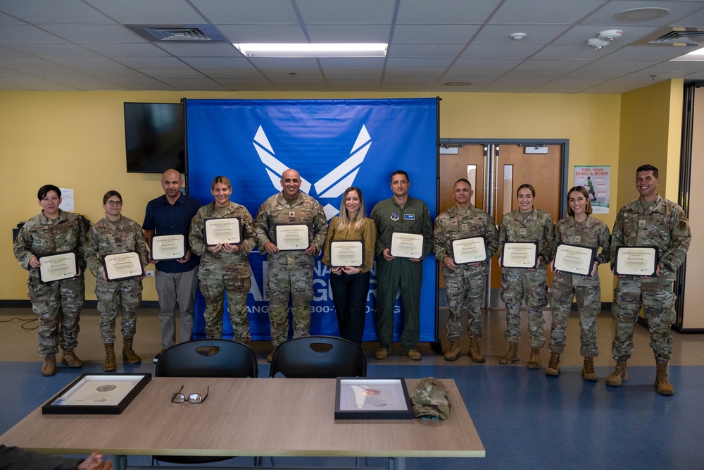 Wing Staff Agency Award Ceremony