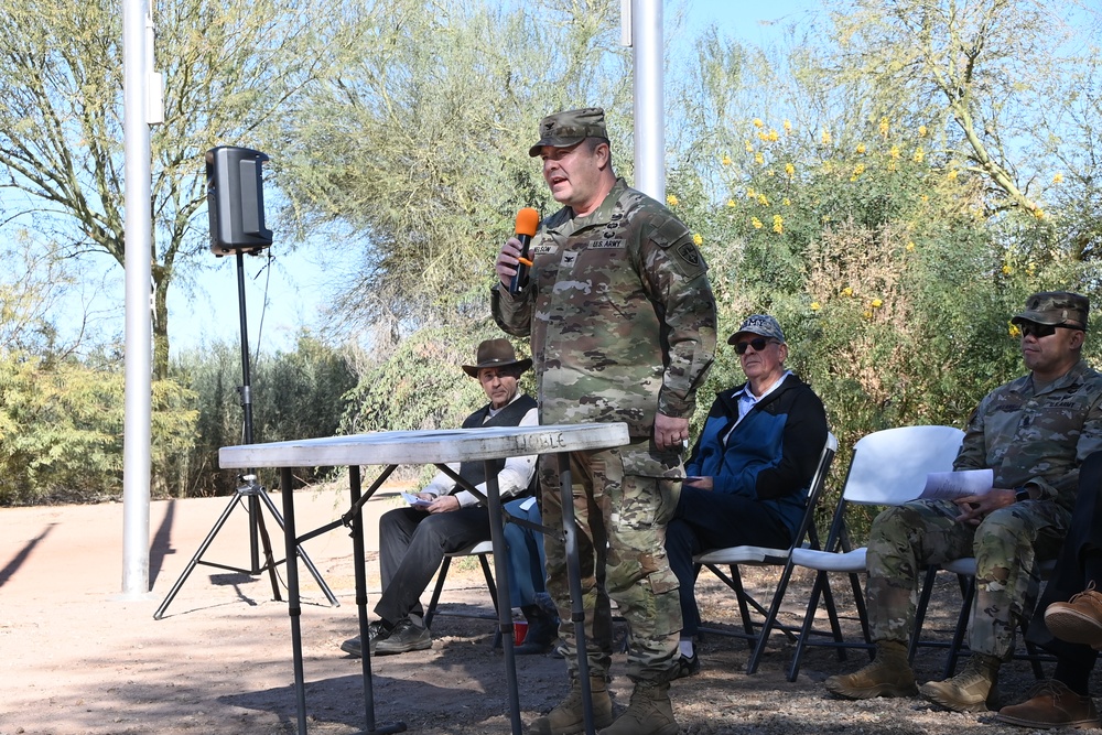 Yuma Proving Ground commander speaks at local ceremony