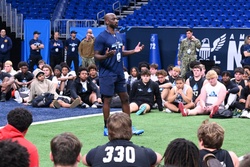 Navy sponsors the National Combine at the Navy All-American Bowl [Image 3 of 5]