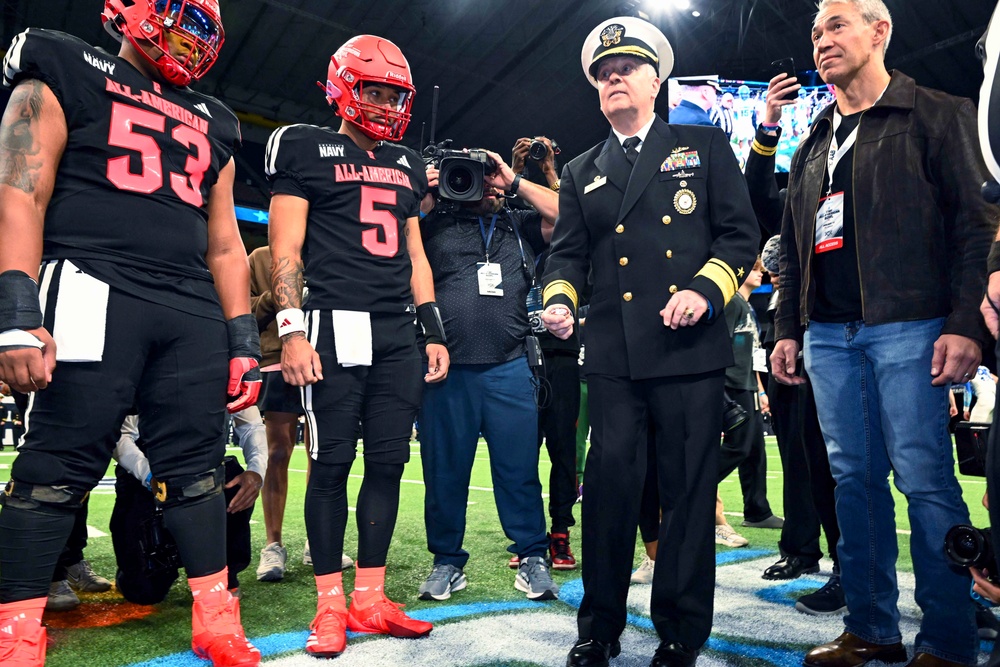 Navy Hosts All-American Bowl in San Antonio