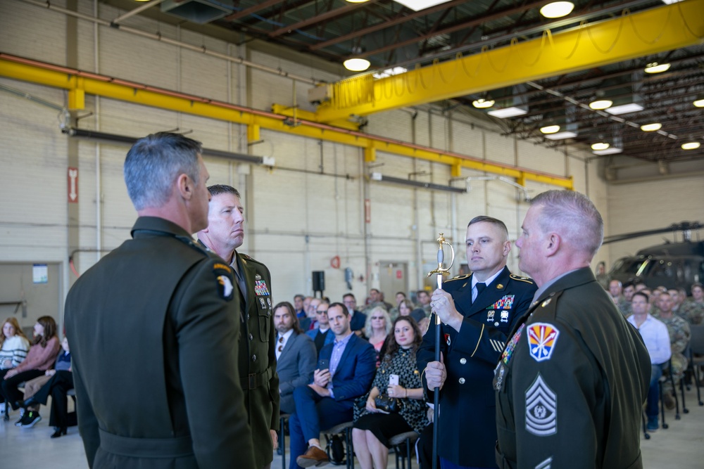 98th Aviation Troop Command Change of Responsibility Ceremony