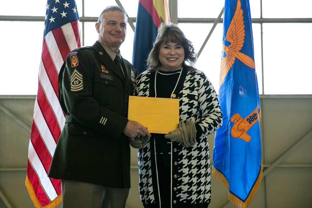 Command Sgt. Maj. Michael Arnold Retirement Ceremony