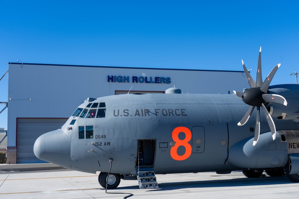 Nevada Air National Guard departs to fight California wildfires