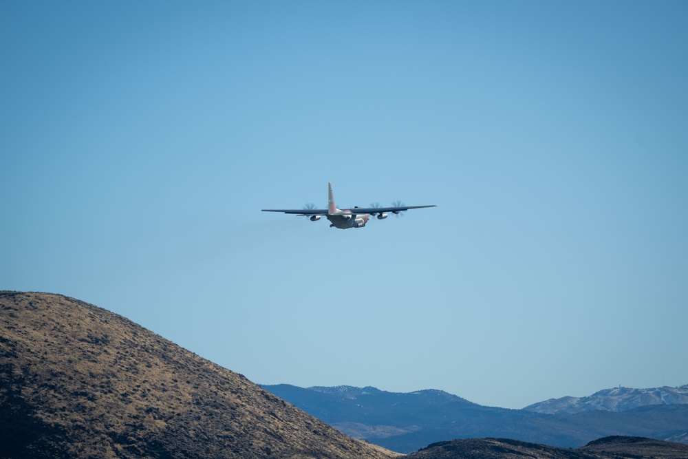 Nevada Air National Guard departs to fight California wildfires